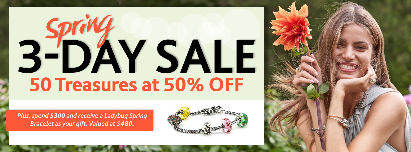 ☀️ SPRING FLASH SALE and BRACELET GIFT WITH PURCHASE ☀️