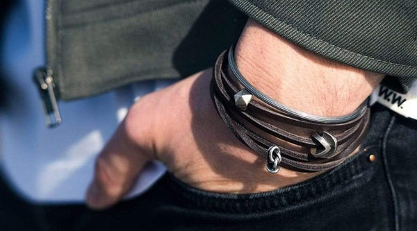 Double Leather Bracelet Size Guide