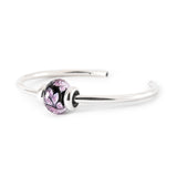 Amethyst  Serenity Bangle