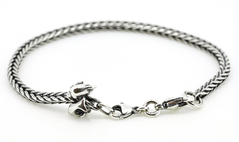 Playing Dolphins with Silver Bracelet