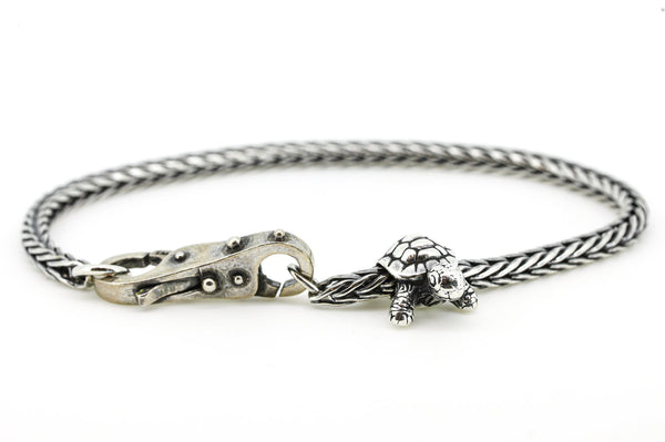 African Tortoise Silver Bracelet