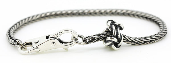 Friendship Knot with Silver Bracelet