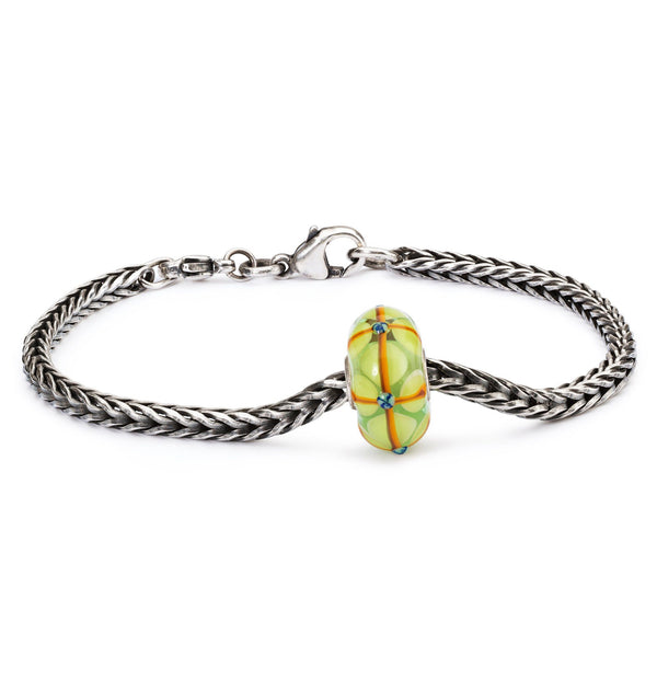 Summer Bushes Silver Bracelet, Basic clasp