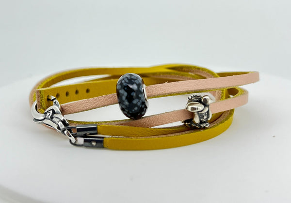 Happiness Leather Bracelet Gift with Purchase