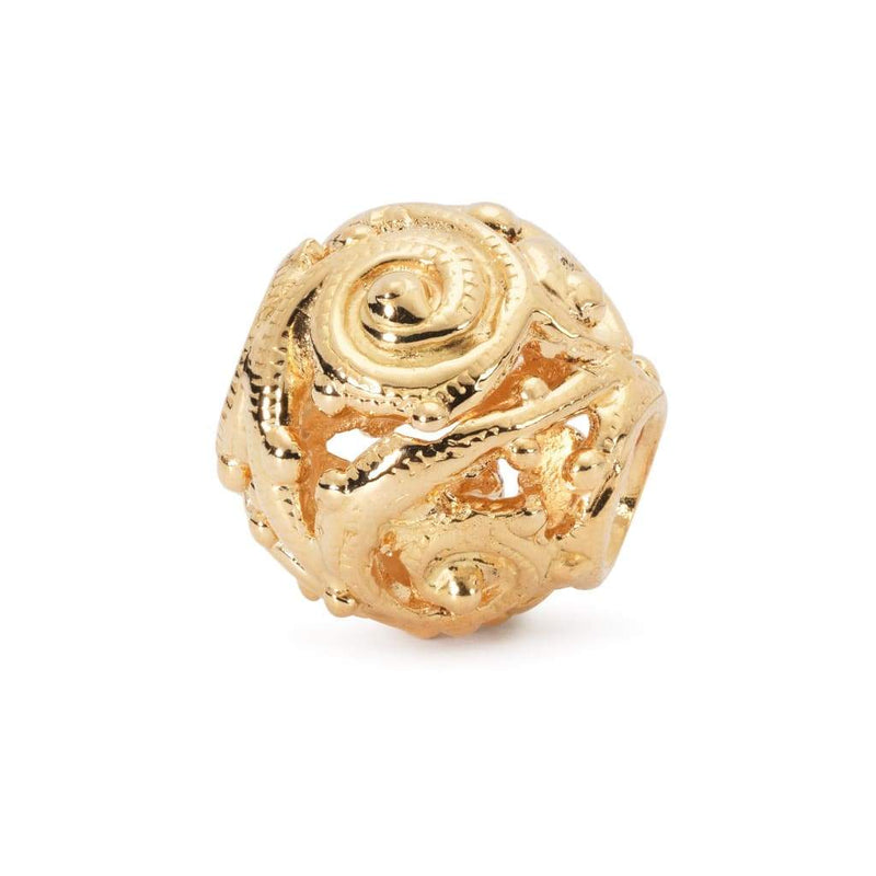 Gold Whorl - Bead/Link