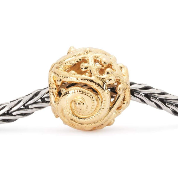 Gold Whorl - Bead/Link