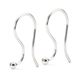 Hanging Hydrangea Earrings with Silver Earring Hooks - BOM 