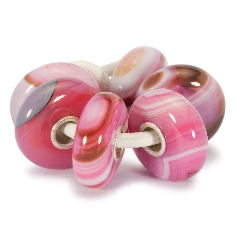 Pink Striped Agate Kit - Bead/Link