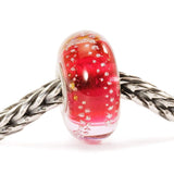 Silver Trace Pink - Bead/Link