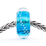 Silver Trace Turquoise - Bead/Link